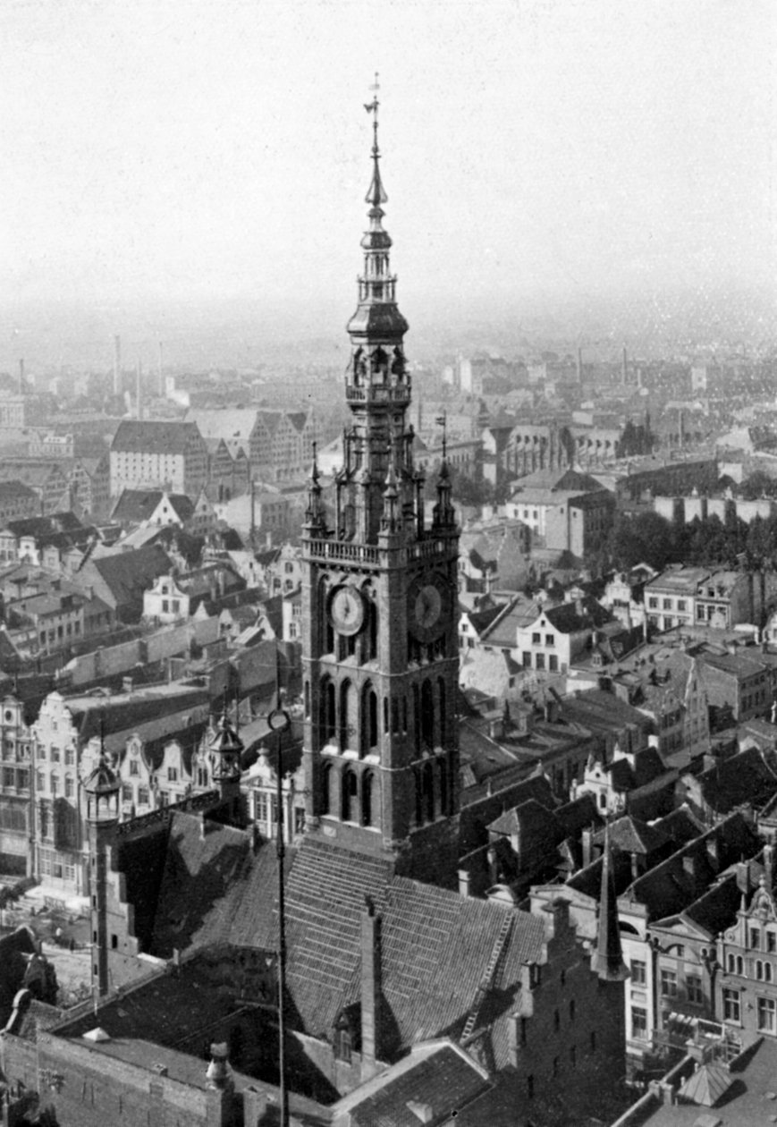 Marienkirche kirketårn, Tyskland, 1926 af Unbekannt