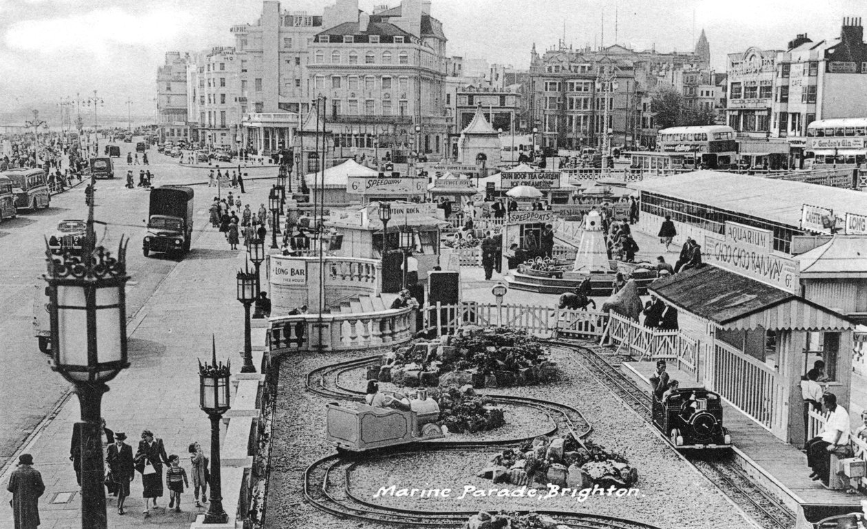 Marine Parade, Brighton, East Sussex, c1900-c1920s af Unbekannt