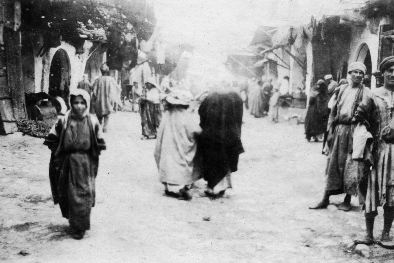Marked, Mosul, Mesopotamien, 1918 af Unbekannt