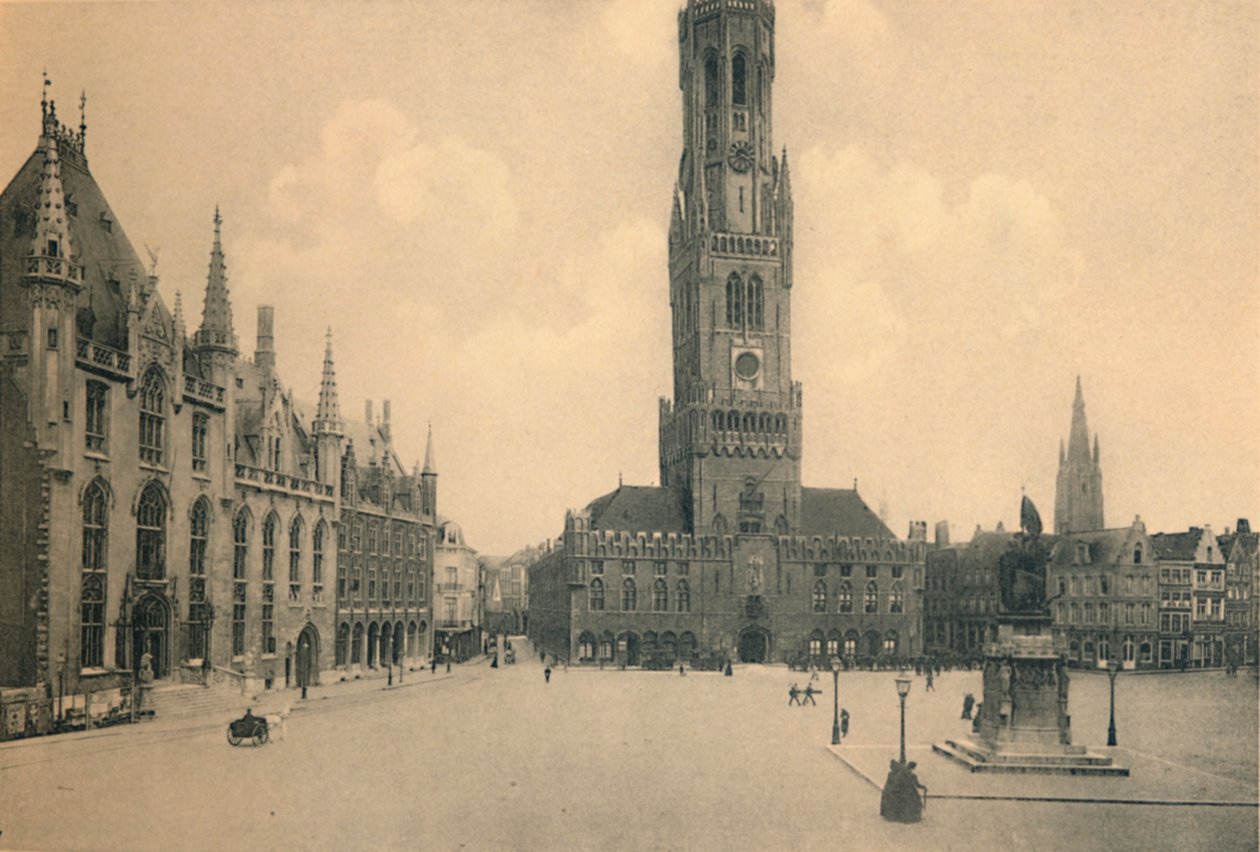 Markedsplads, c1910 af Unbekannt