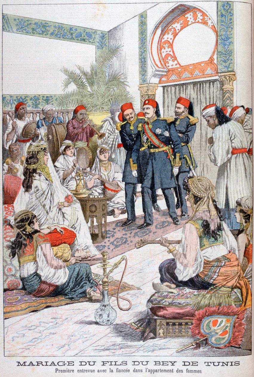 Ægteskab med søn af Bey of Tunis, 1903 af Unbekannt