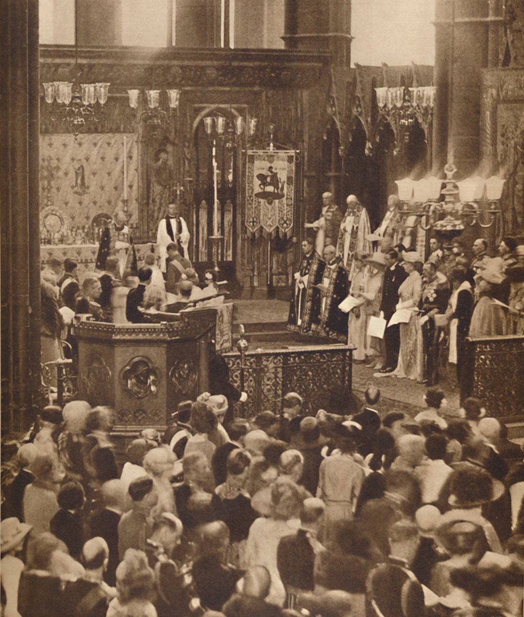 Gift i Westminster Abbey, 26. april 1923, 1937 af Unbekannt