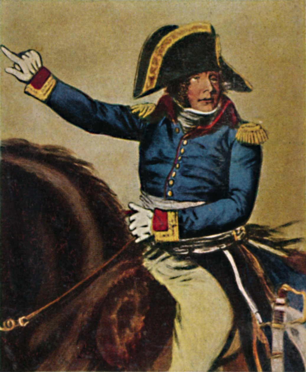Marskal Ney 1769-1815. - Maleri af Isabey, 1934. af Unbekannt