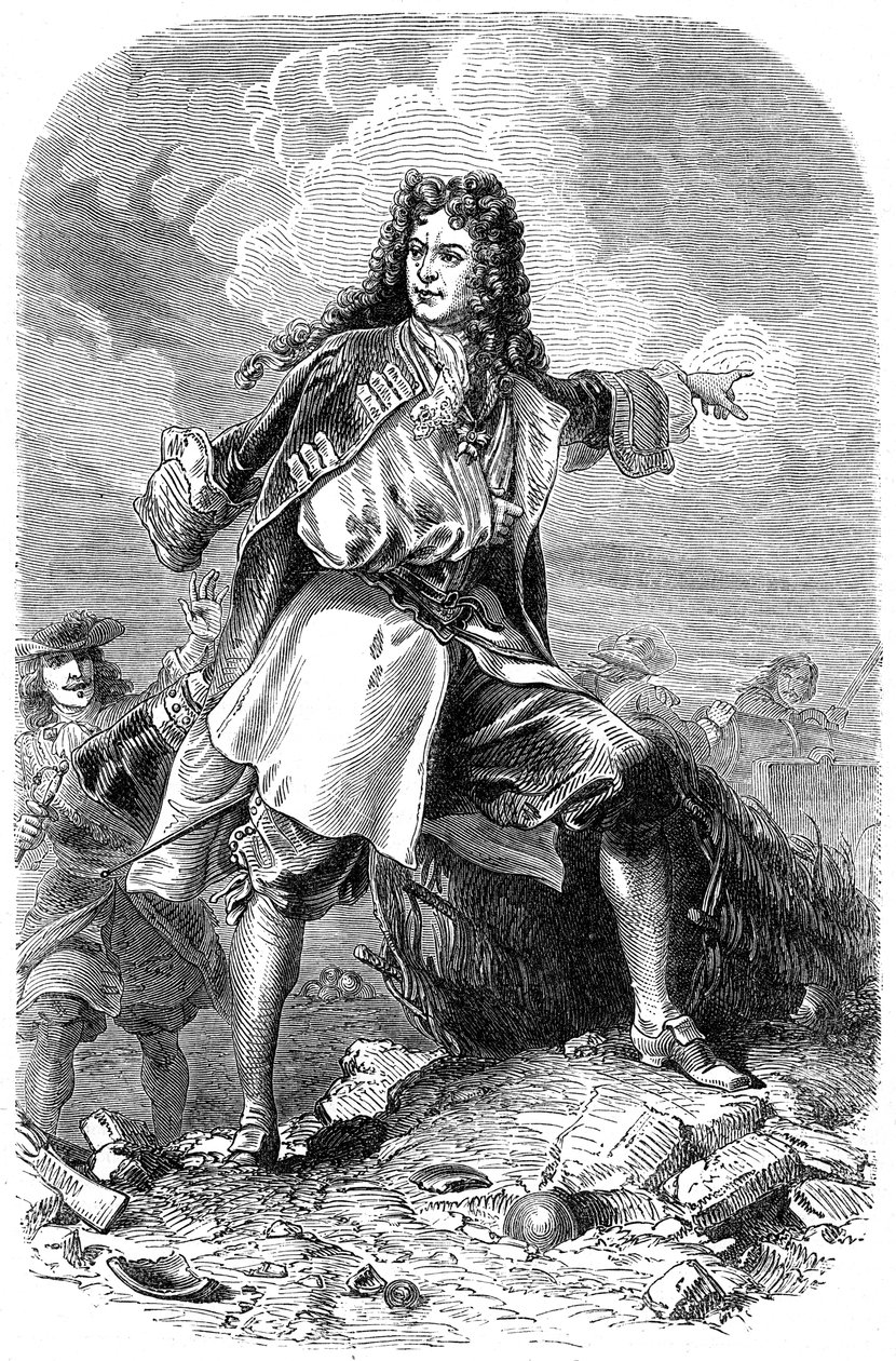 Marskal Boufflers 1644-1711, fransk soldat, 1800-tallet af Unbekannt
