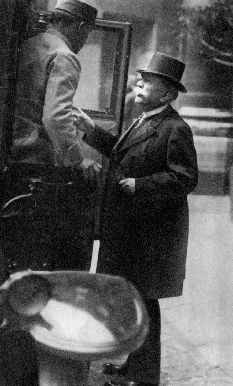 Marskal Joffre, fransk soldat, 1920 af Unbekannt