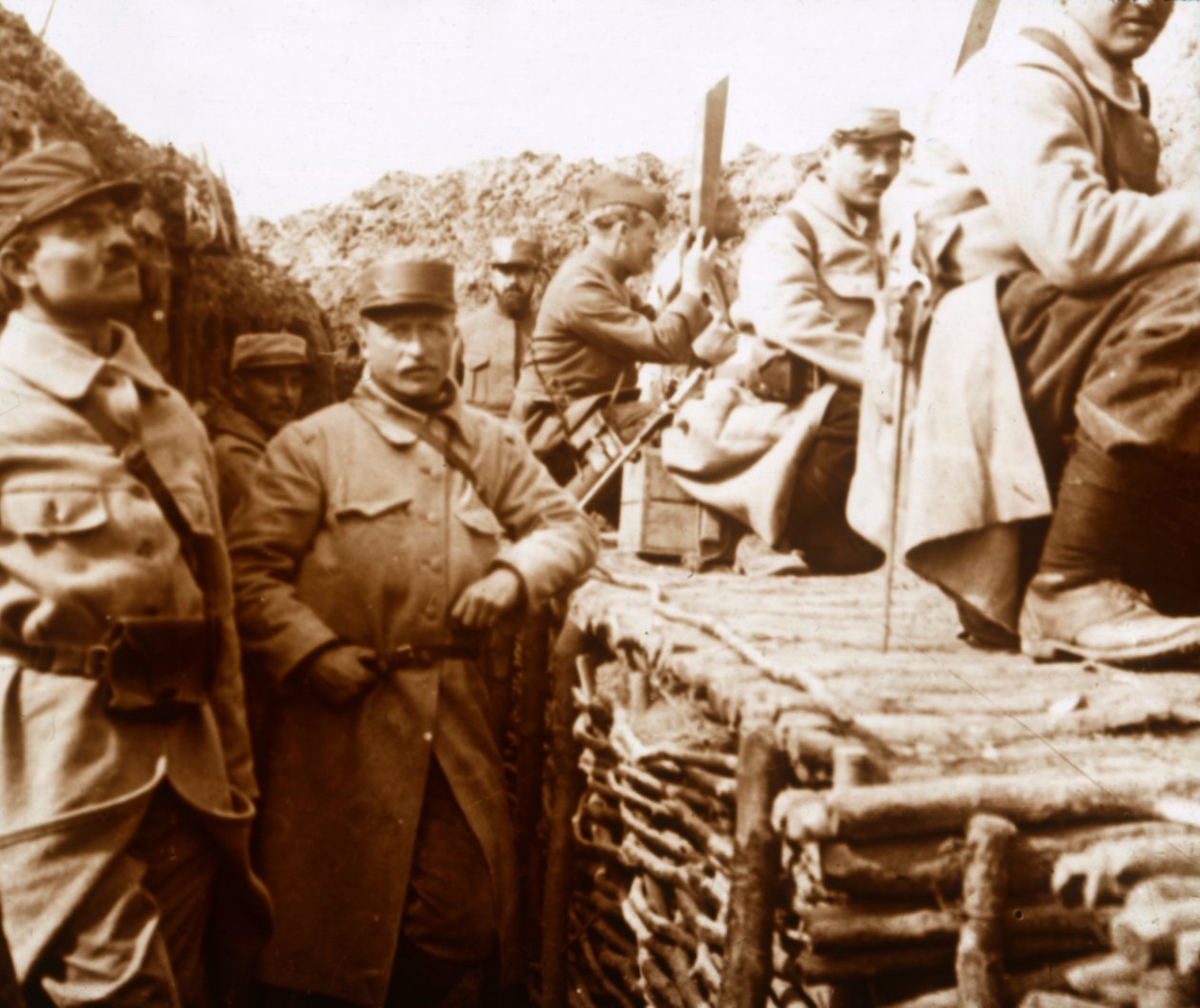 Marteau skyttegrave, Carency, Nordfrankrig, c1914-c1918. af Unbekannt