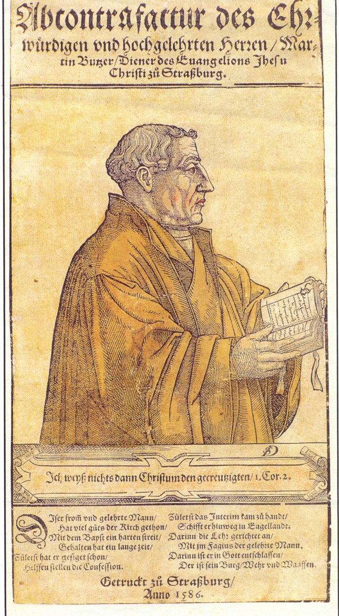 Martin Bucer 1491-1551 af Unbekannt