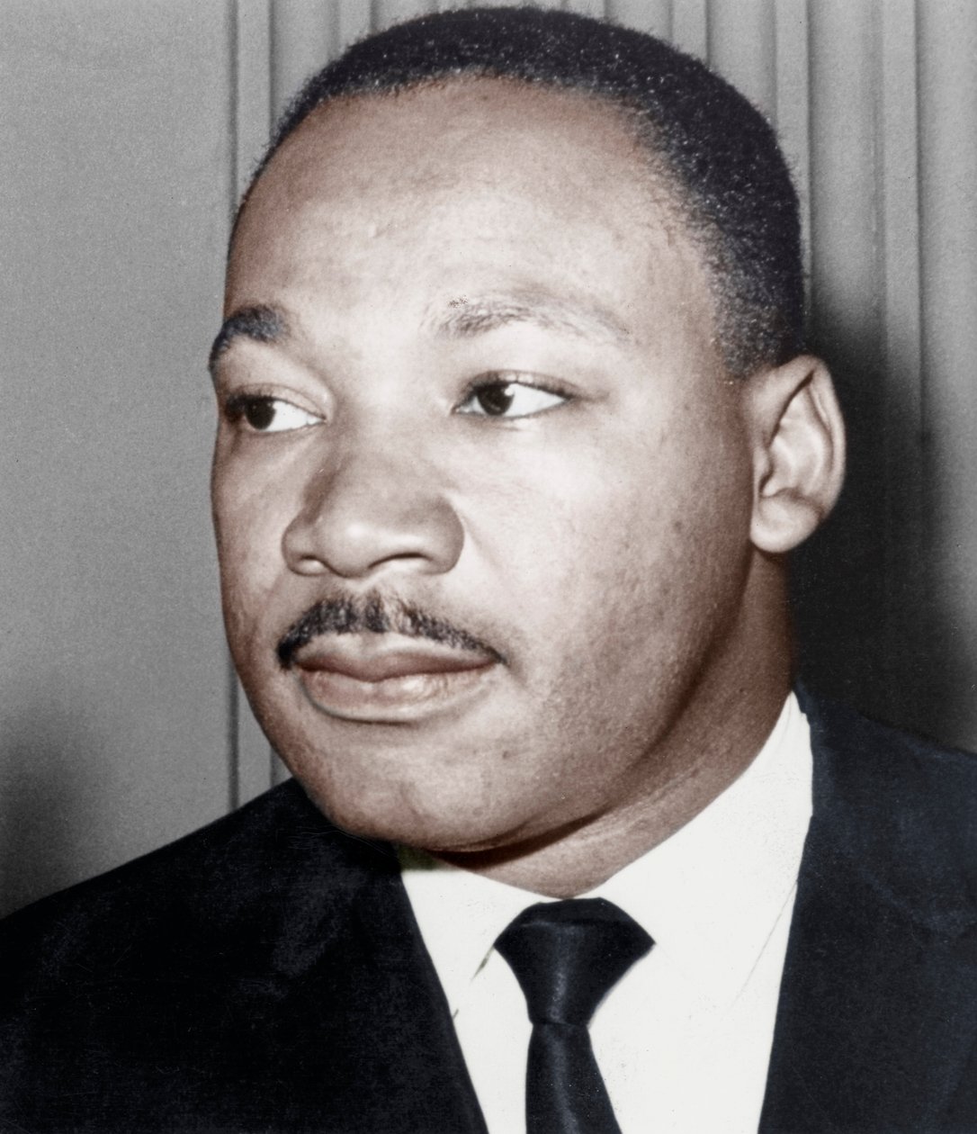 Martin Luther King Jr., amerikansk forkæmper for sorte borgerrettigheder, c1968 af Unbekannt