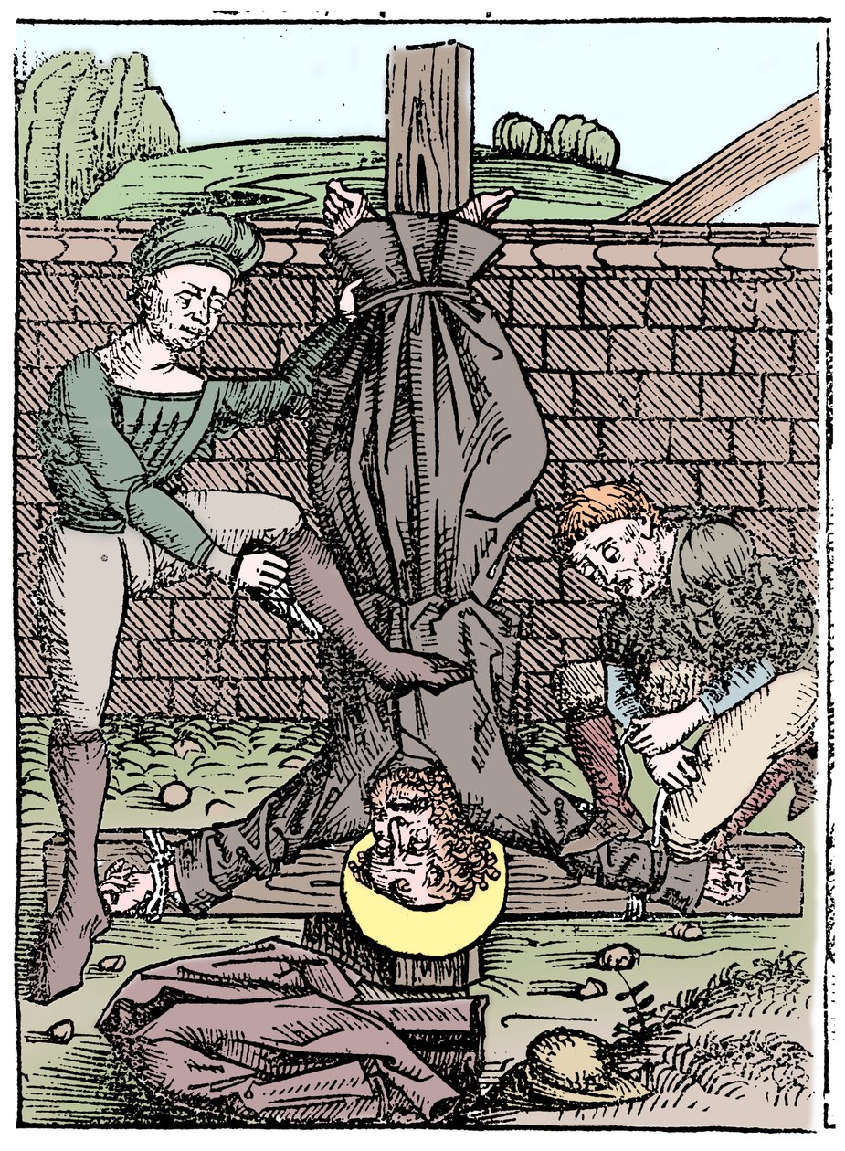 Sankt Peters martyrium, Rom, c64 1493 af Unbekannt