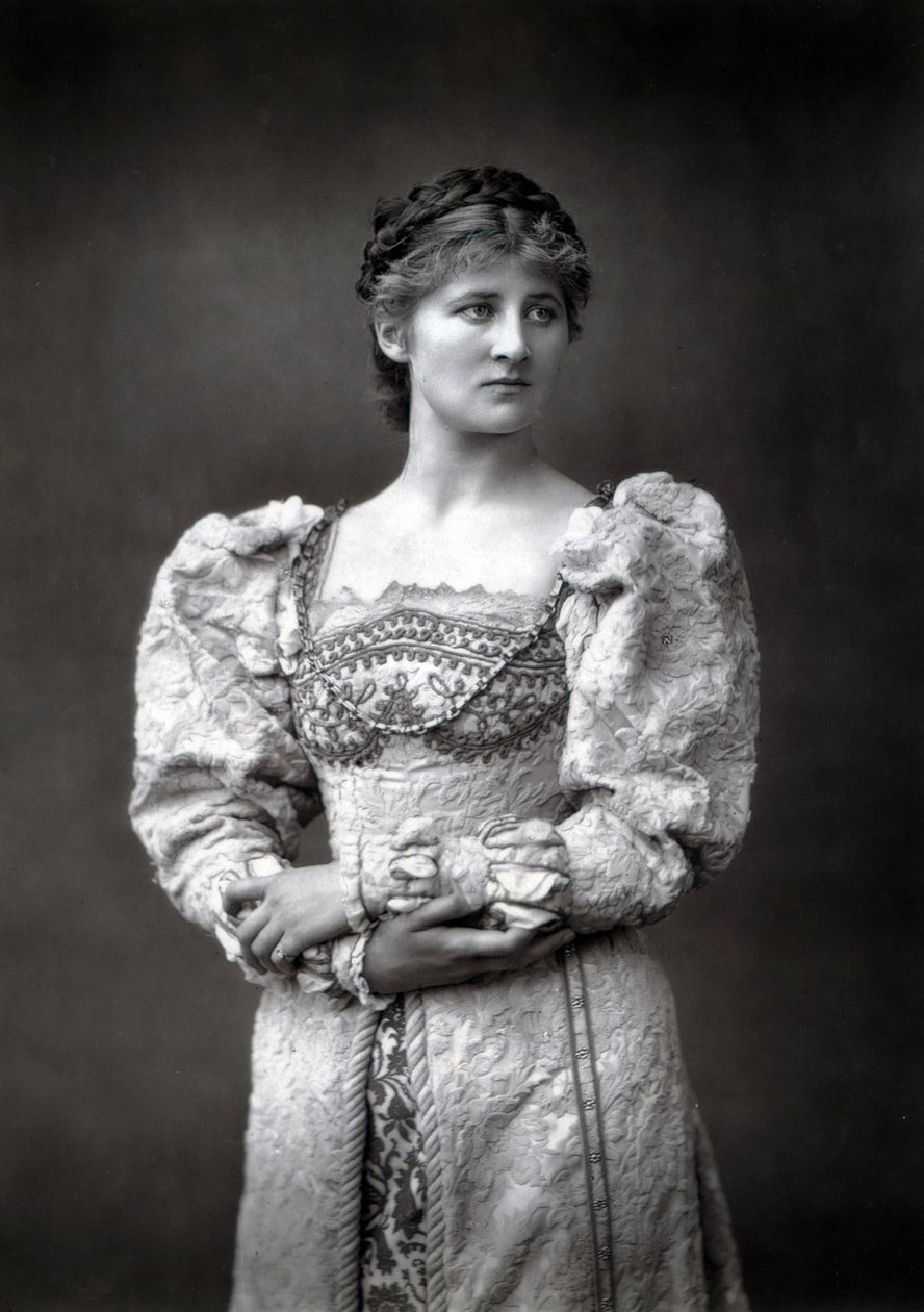 Mary Anderson 1859-1940, amerikansk sceneskuespillerinde, slutningen af det 19. århundrede af Unbekannt