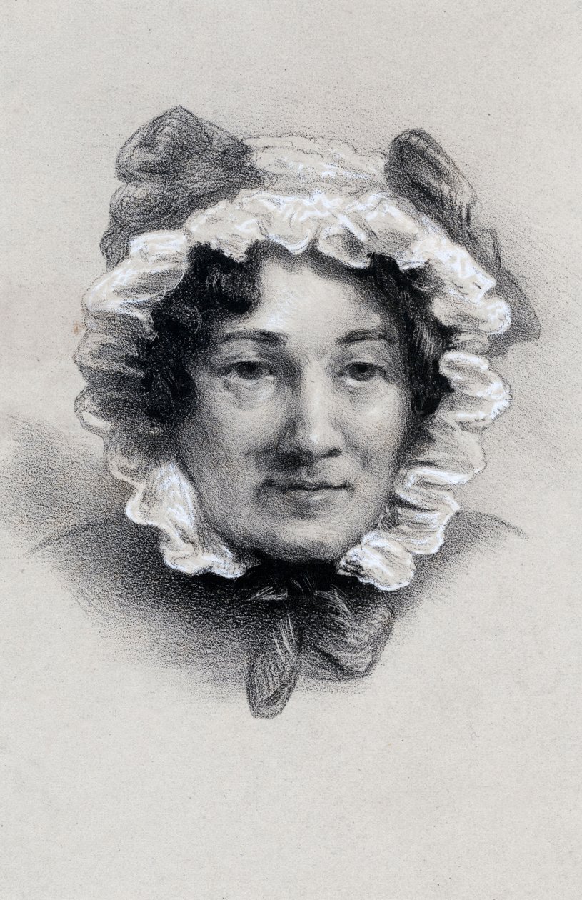Mary Ann Lamb 1764-1847, engelsk forfatter, 1800-tallet af Unbekannt