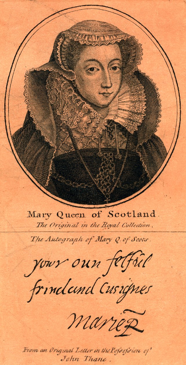 Mary, dronning af Skotten, 1542-1587 af Unbekannt