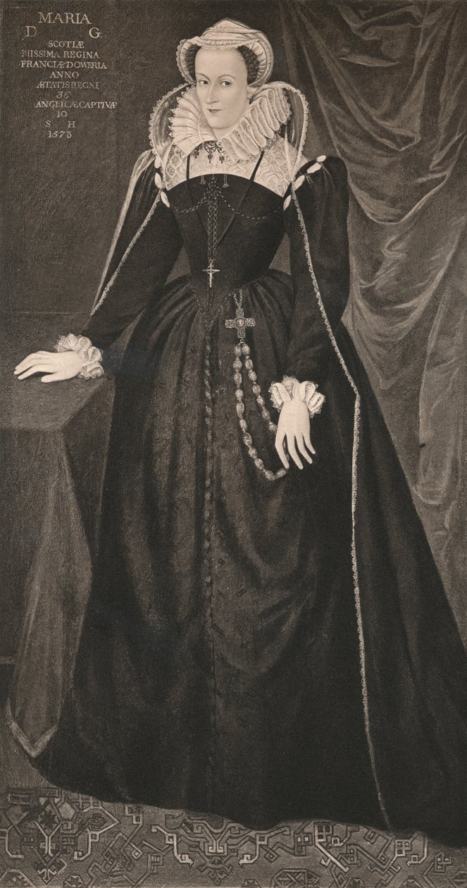 Mary, Queen of Scots, c1500-tallet, 1904 af Unbekannt
