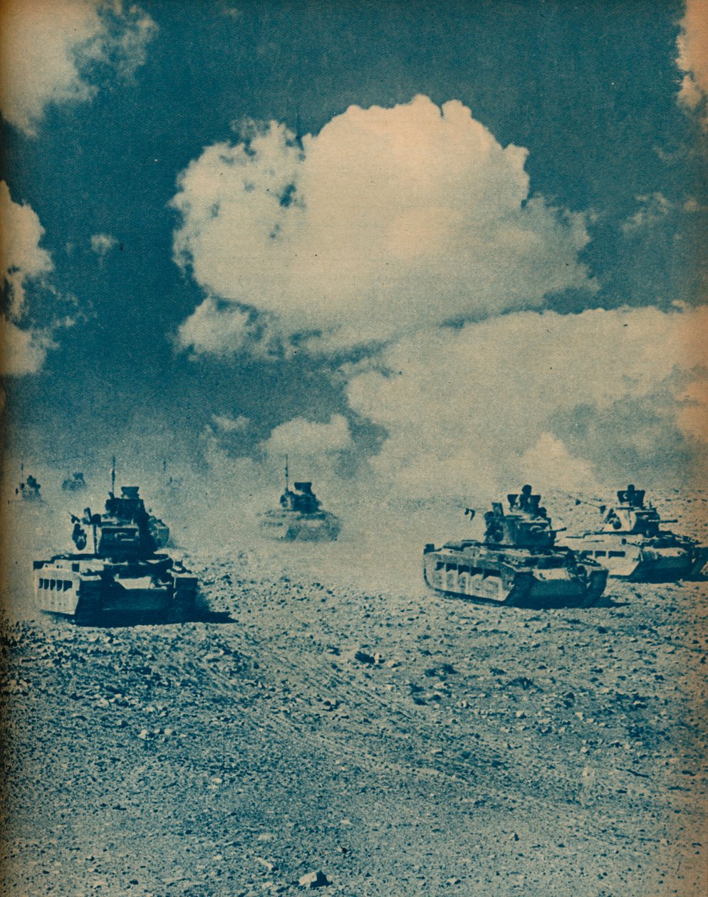 Matildas Waltzing on the Desert Floor, 1942. af Unbekannt