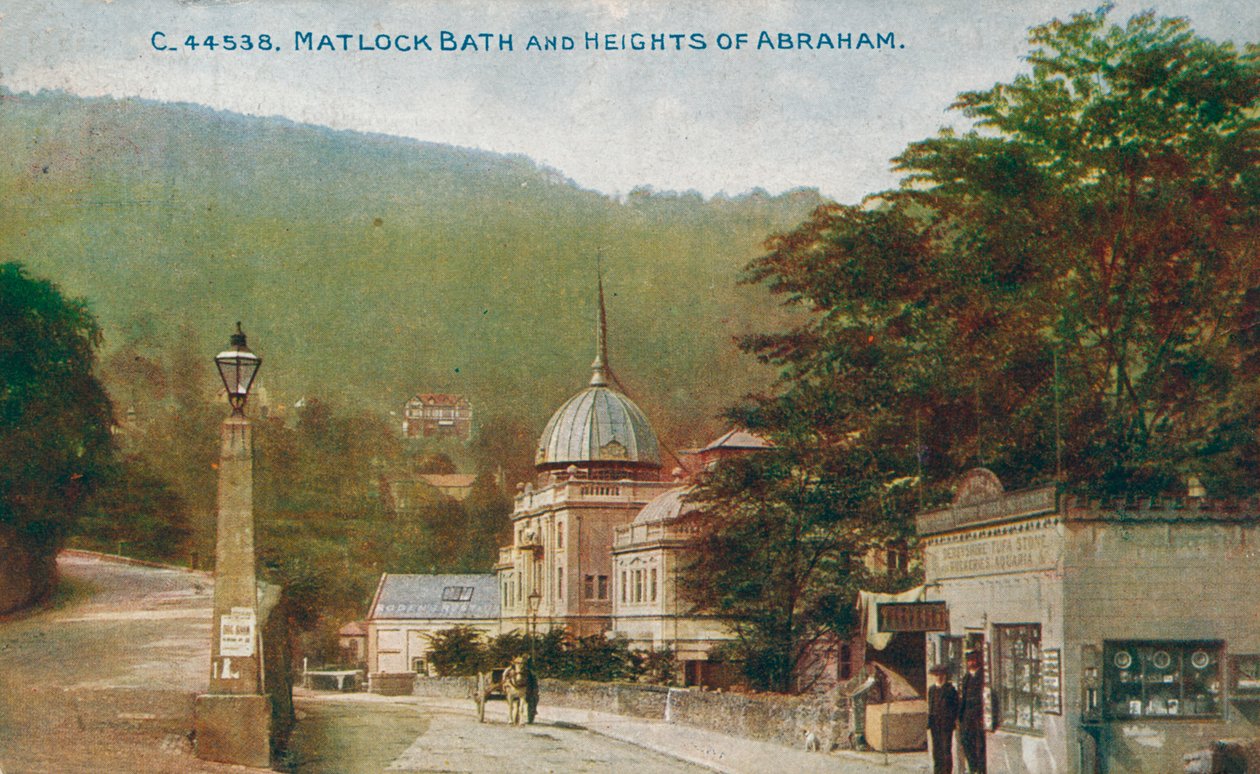 Matlock Bath and the Heights of Abraham, Derbyshire, c1905. af Unbekannt