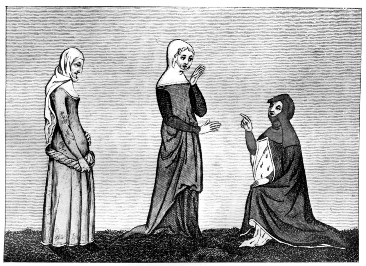Matroner, 1300-tallet, 1910 af Unbekannt