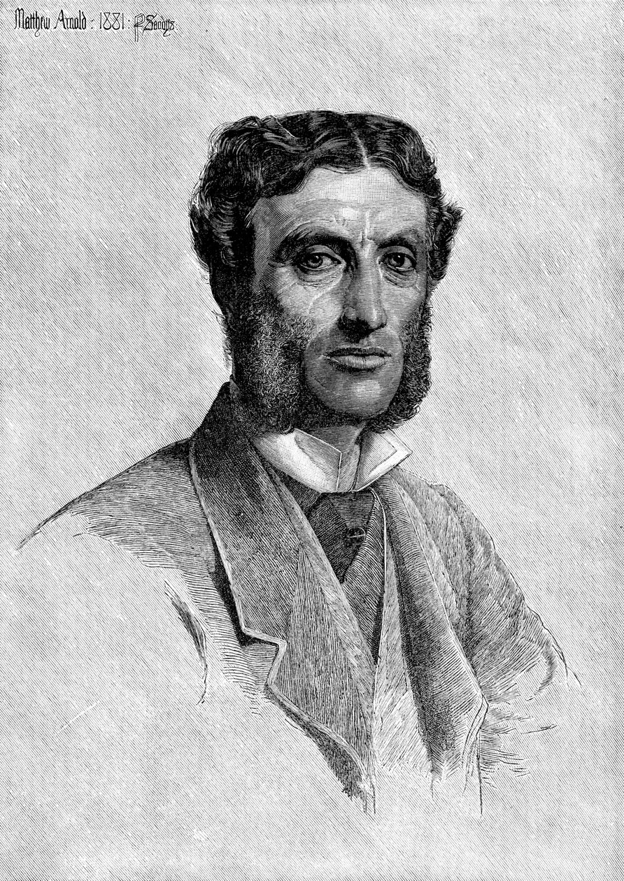 Matthew Arnold 1822-1888, britisk digter, kritiker og pædagog, 1881 af Unbekannt