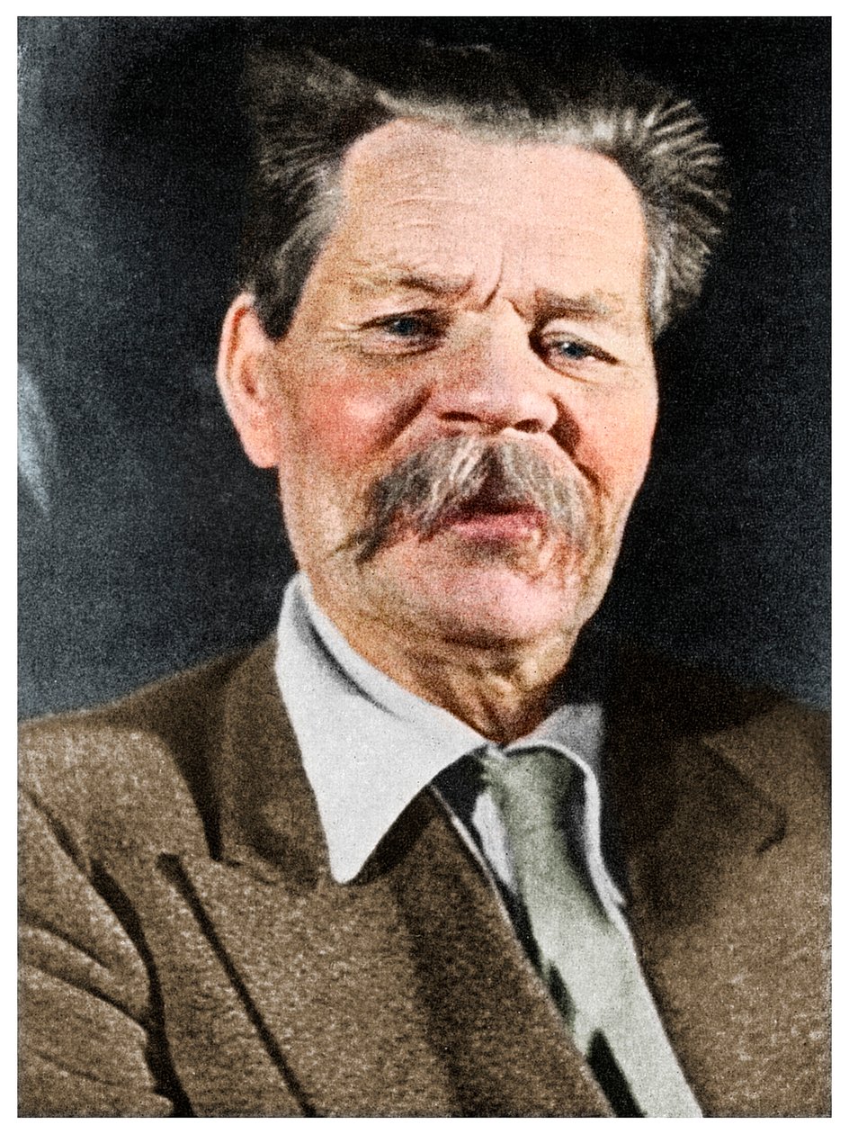 Maxim Gorky, russisk forfatter, c1930 1956 af Unbekannt