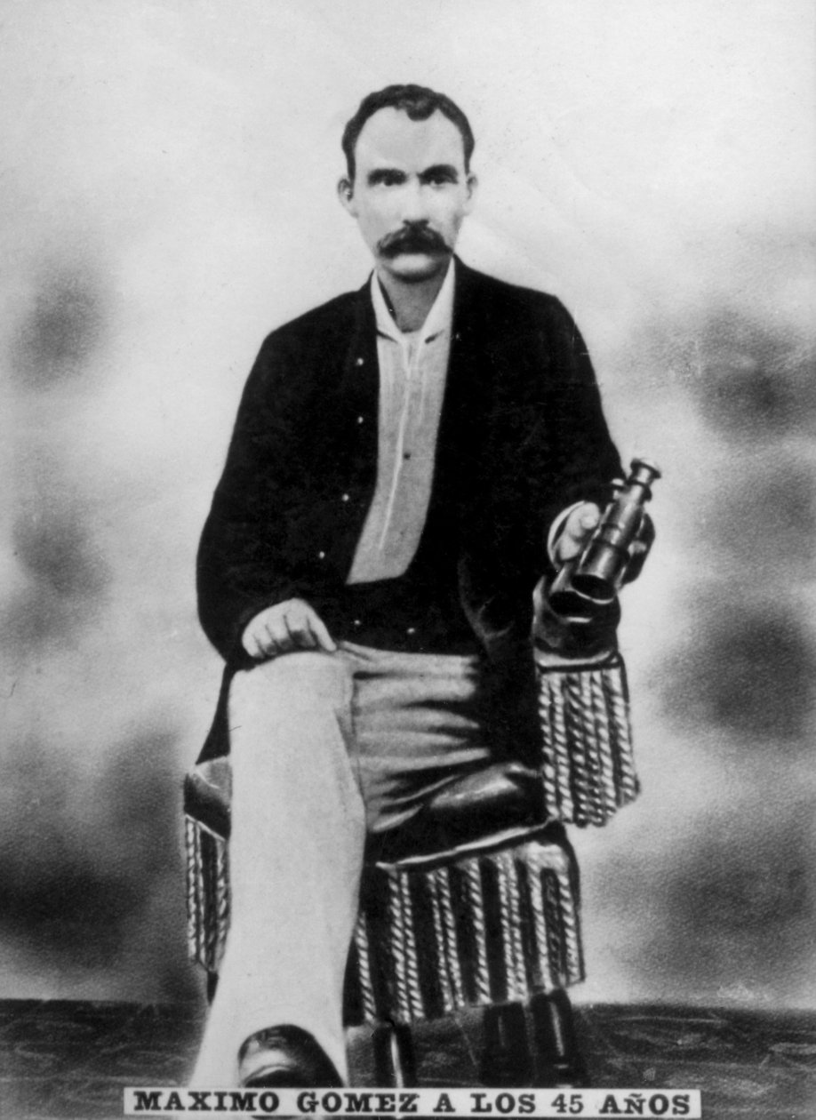 Maximo Gomez 1836-1905, 45 år, 1881 c1910 af Unbekannt
