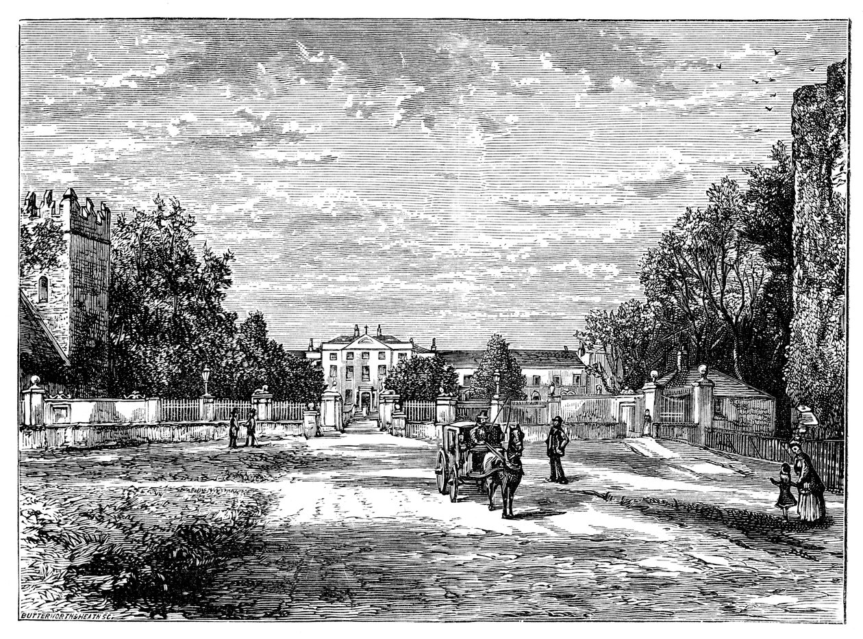 Maynooth College, County Kildare, Irland, 1900 af Unbekannt