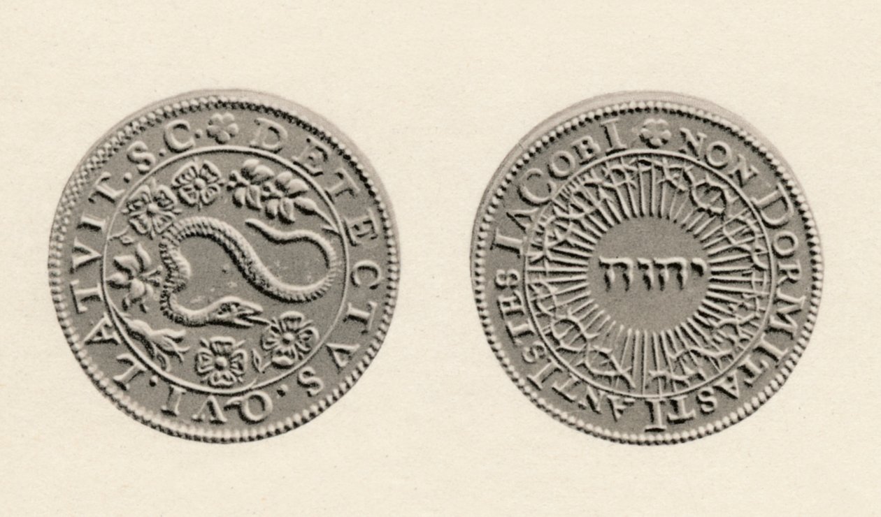 Medalje til minde om opdagelsen af krudtplanen, 1605, 1904 af Unbekannt