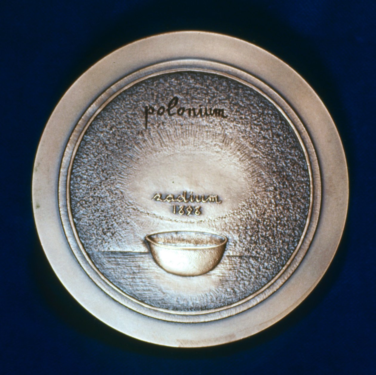 Medalje til minde om Marie Sklodowska Curie, polskfødt fransk fysiker, 1967 af Unbekannt