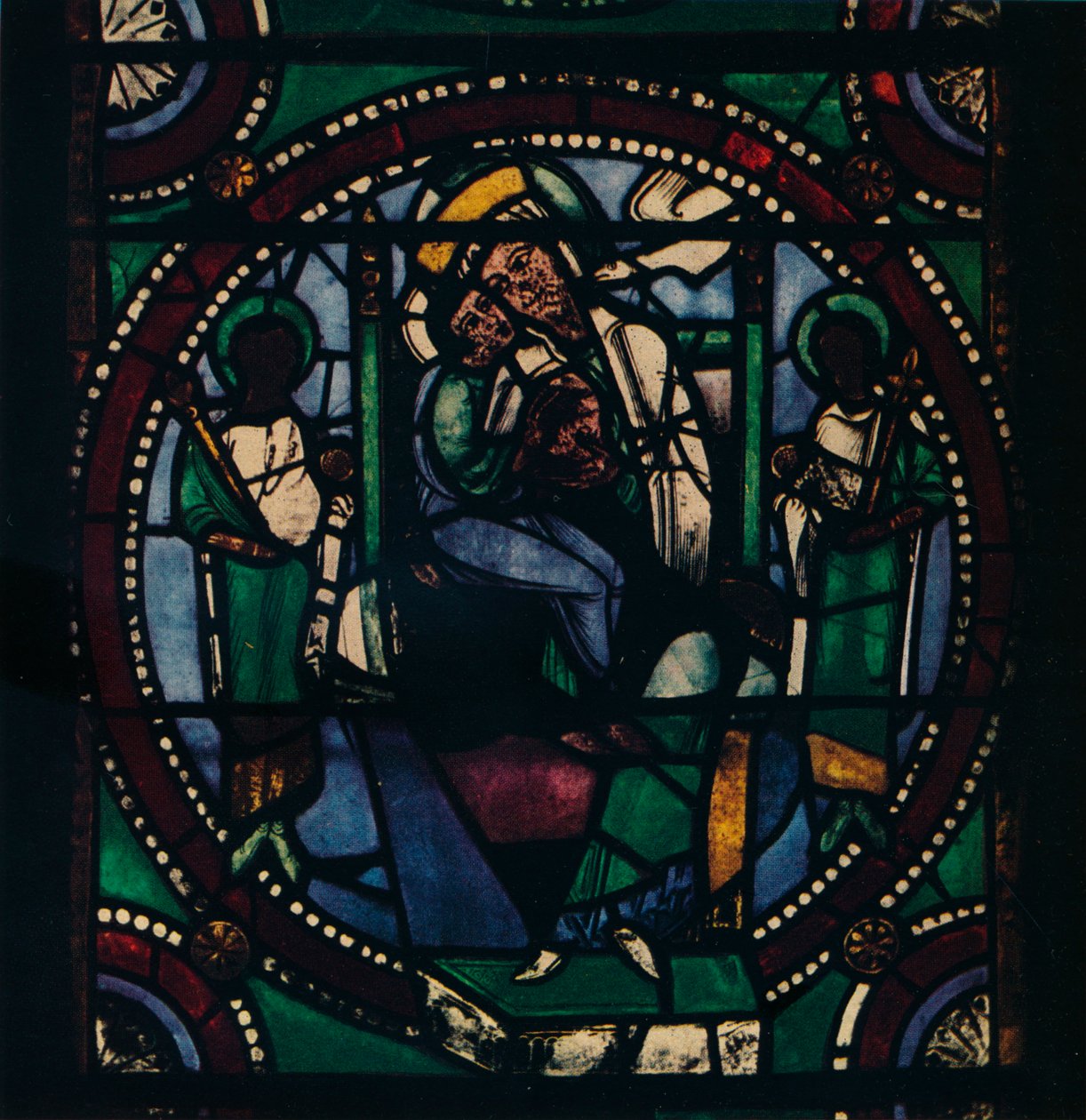 Medaljon fra kirken St. Mary and All Saints, 1925 af Unbekannt