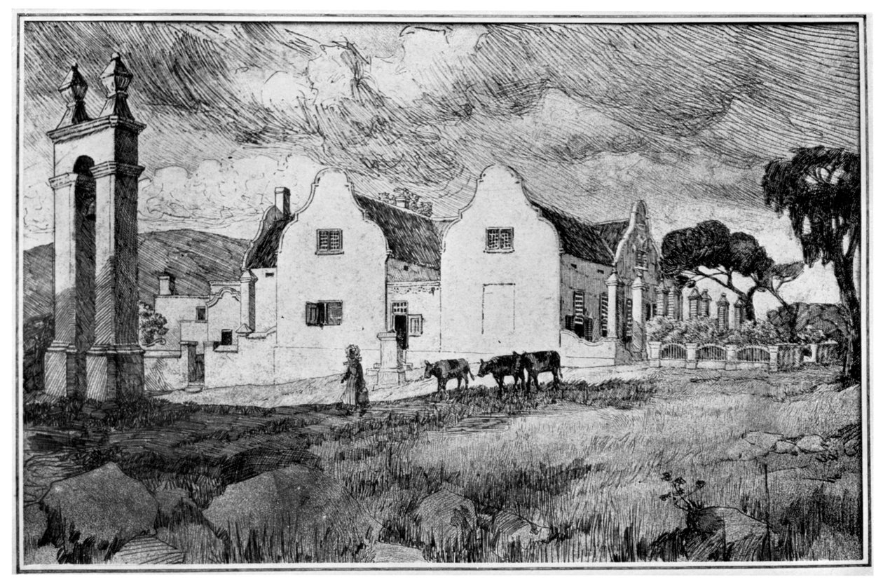 Meerlust vingård, Sydafrika, 1931 af Unbekannt