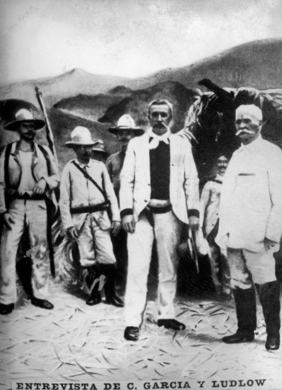 General Garcias møde med brigadegeneral Ludlow, 1898, 1920