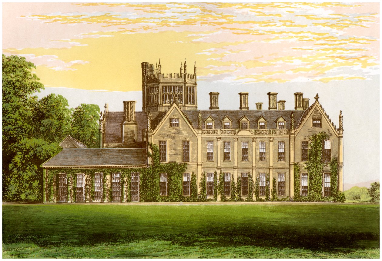 Melbury House, Dorset, hjemsted for jarlen af Ilchester, c1880 af Unbekannt