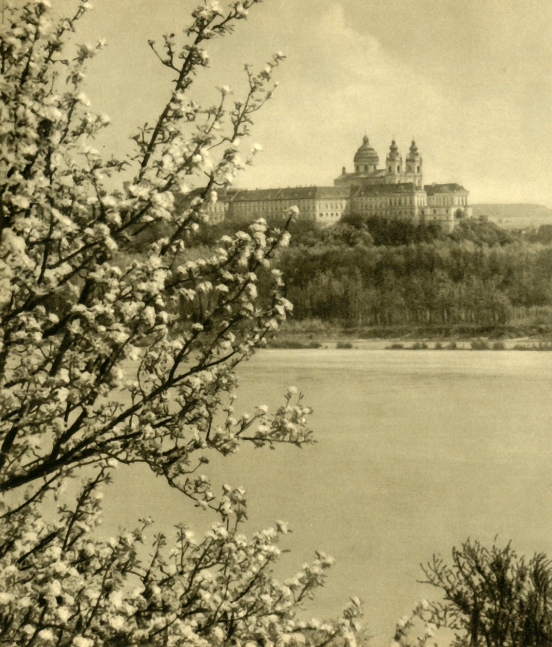 Melk Abbey, Nedre Østrig, c1935. af Unbekannt