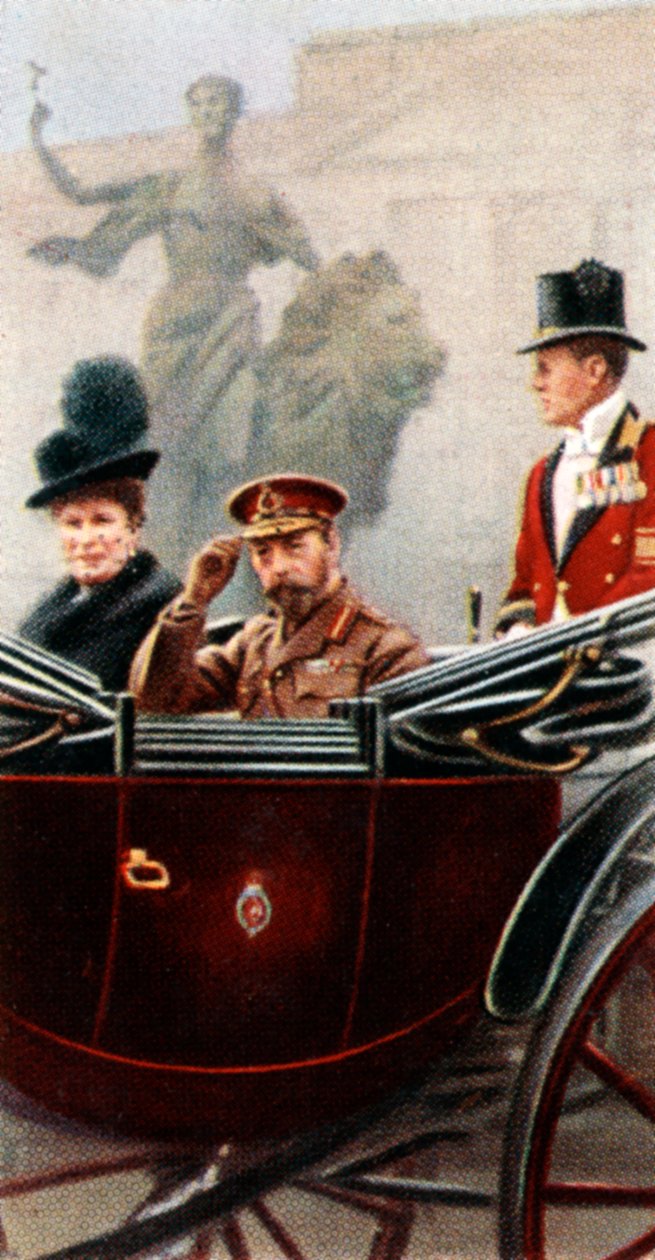 Mindehøjtidelighed for Lord Kitchener, 13. juni 1916. c1935 af Unbekannt