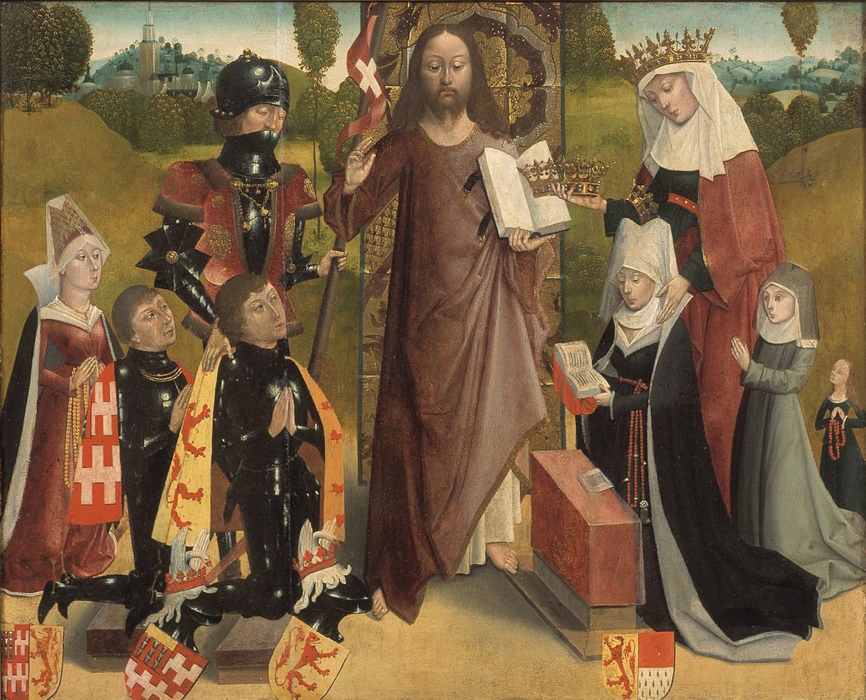 Mindeplade af Lord Raas af Haamstede, mellem 1452 og 1465 af Unbekannt