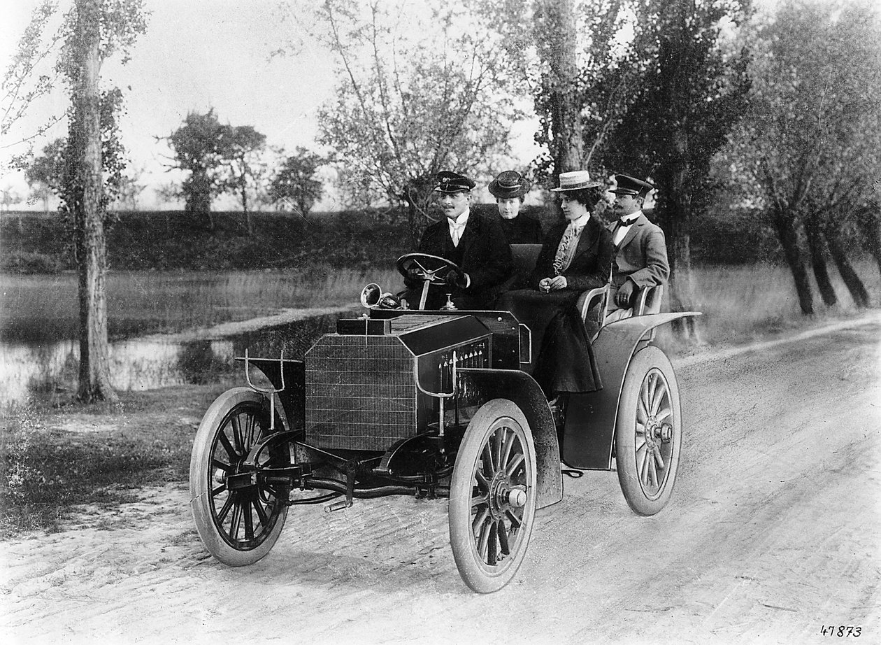 Mercedes 35 hk bil, 1901 af Unbekannt