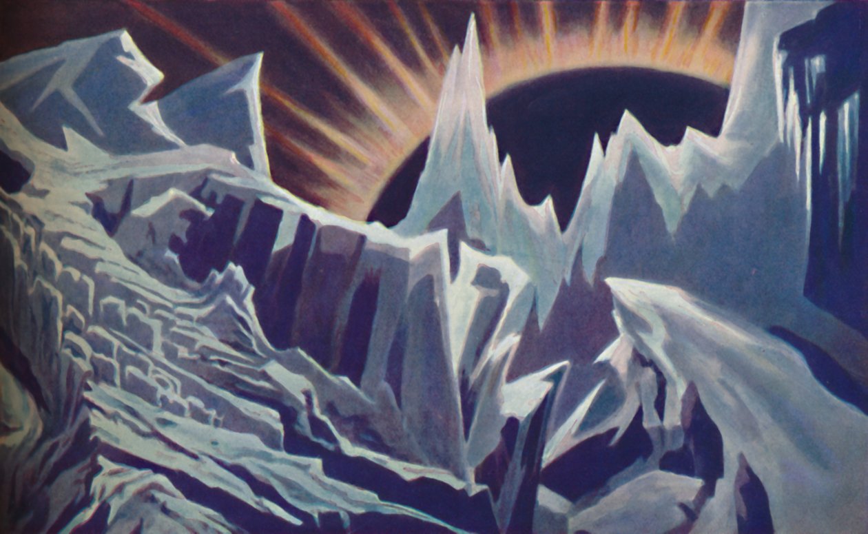 Mercurys evige nat, c1935 af Unbekannt