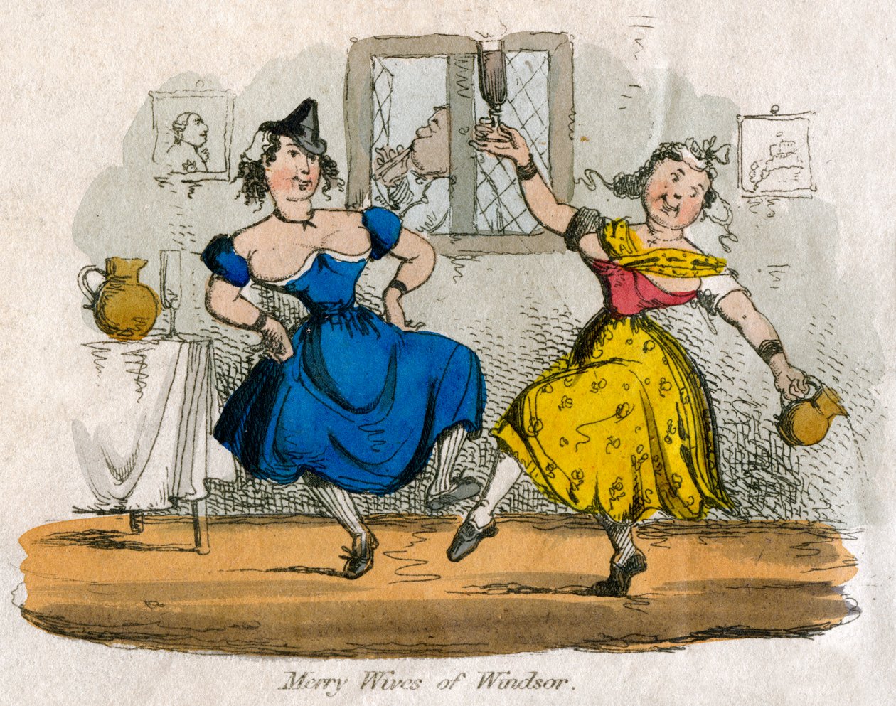 Merry Wives of Windsor af Unbekannt