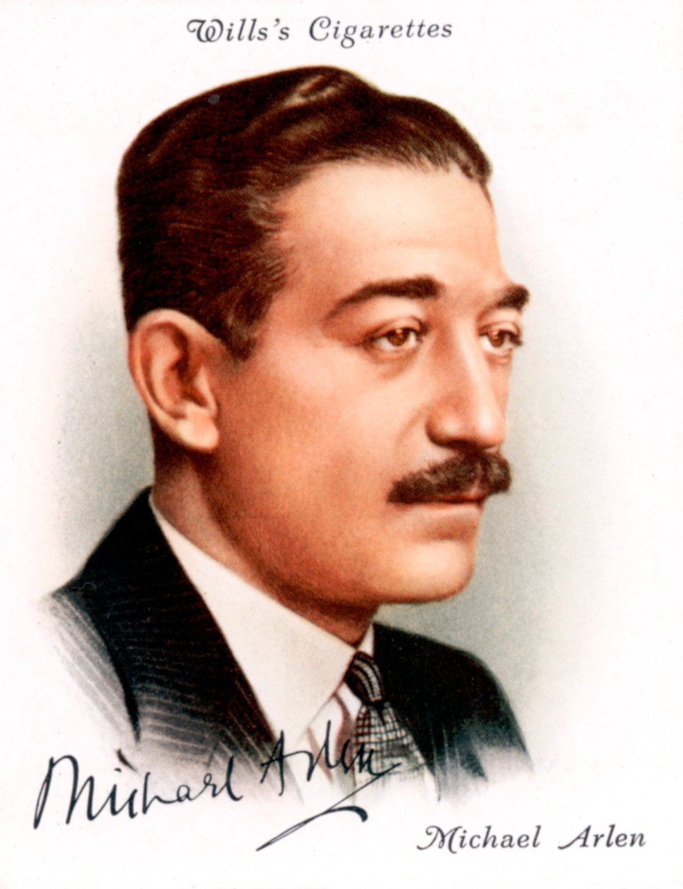 Michael Arlen 1895-1956, britisk forfatter og romanforfatter af armensk udvinding, 1937 af Unbekannt