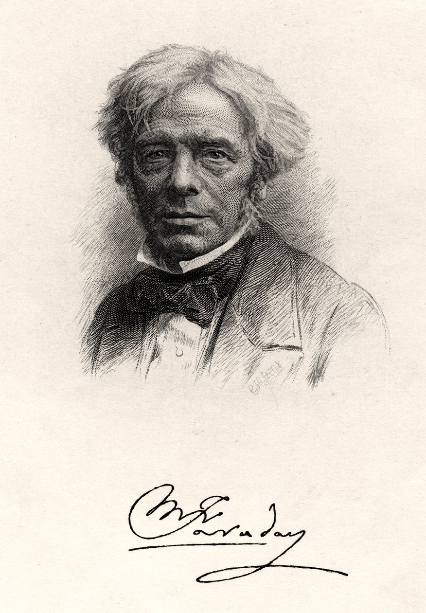 Michael Faraday, britisk fysiker og kemiker, 1931 af Unbekannt