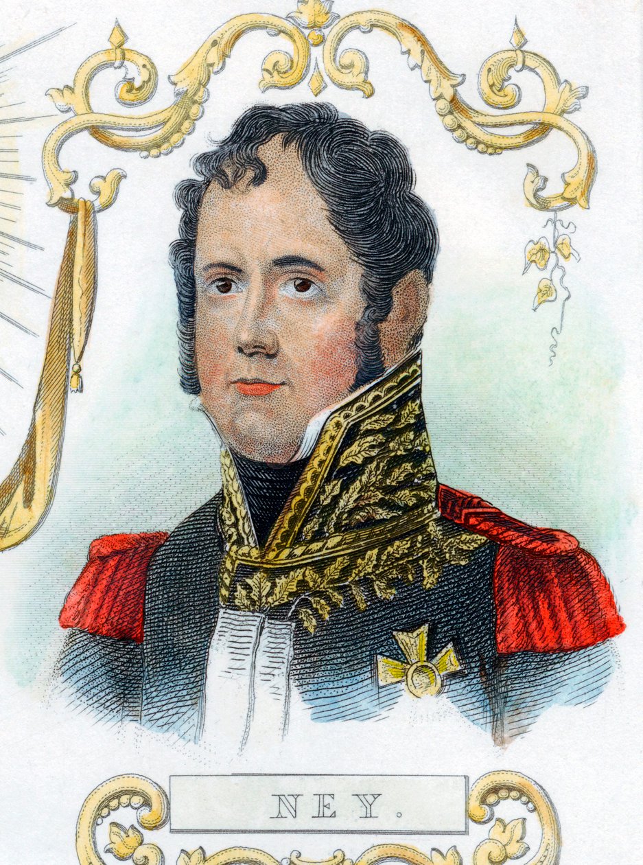 Michel Ney, fransk soldat, c1830 af Unbekannt