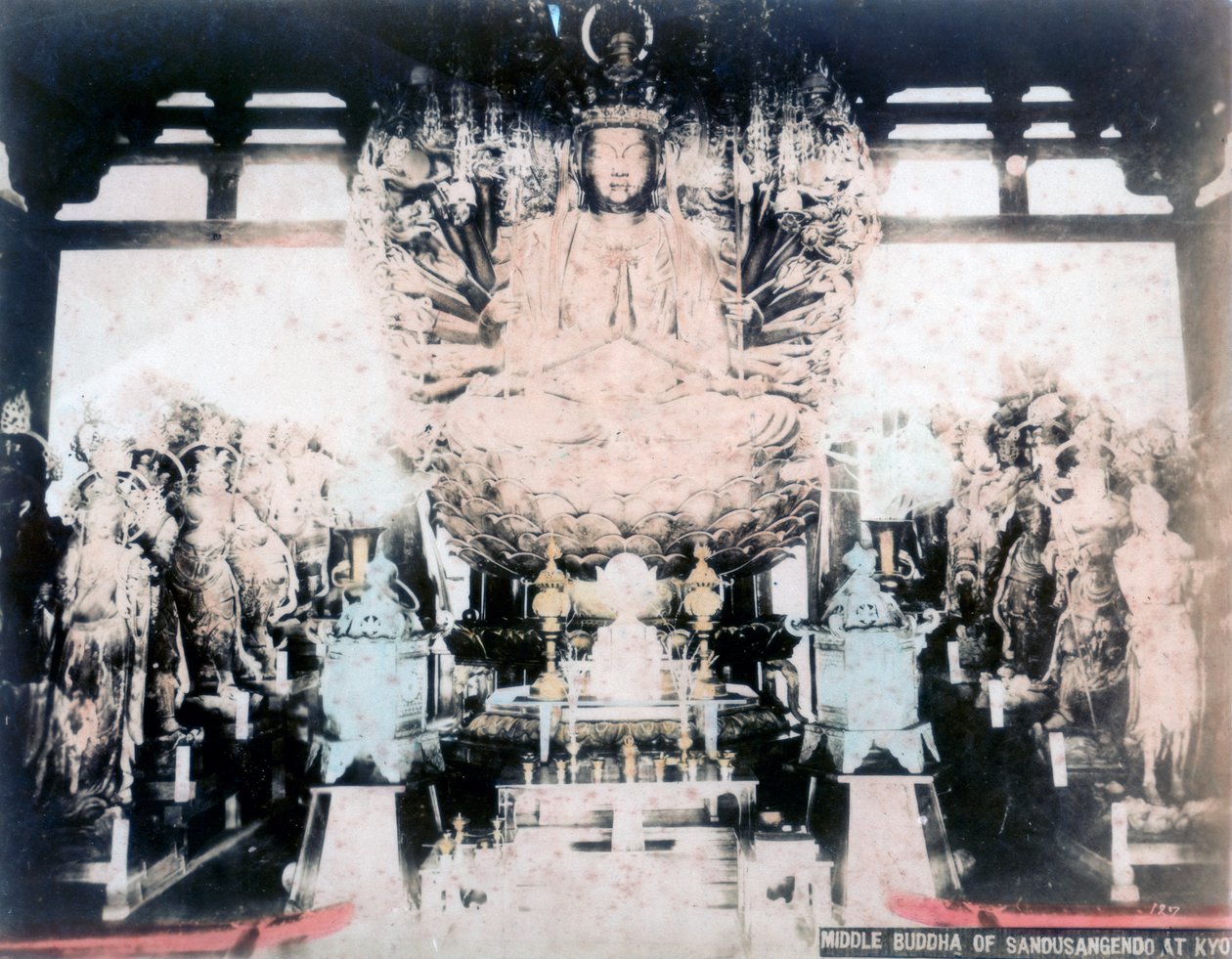 Mellembuddha, Sanjusangendo-templet, Kyoto, Japan af Unbekannt
