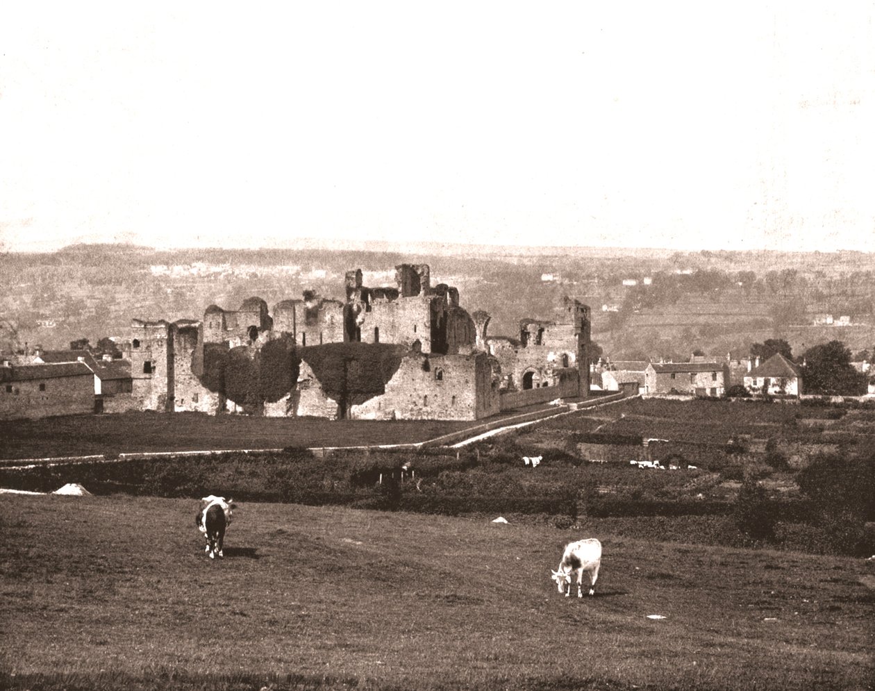 Middleham Castle, Yorkshire, 1894. af Unbekannt