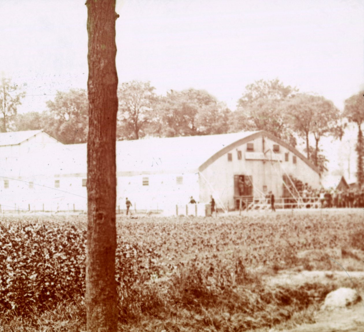 Militærbase, Furnes, Flandern, Belgien, c1914-c1918 af Unbekannt