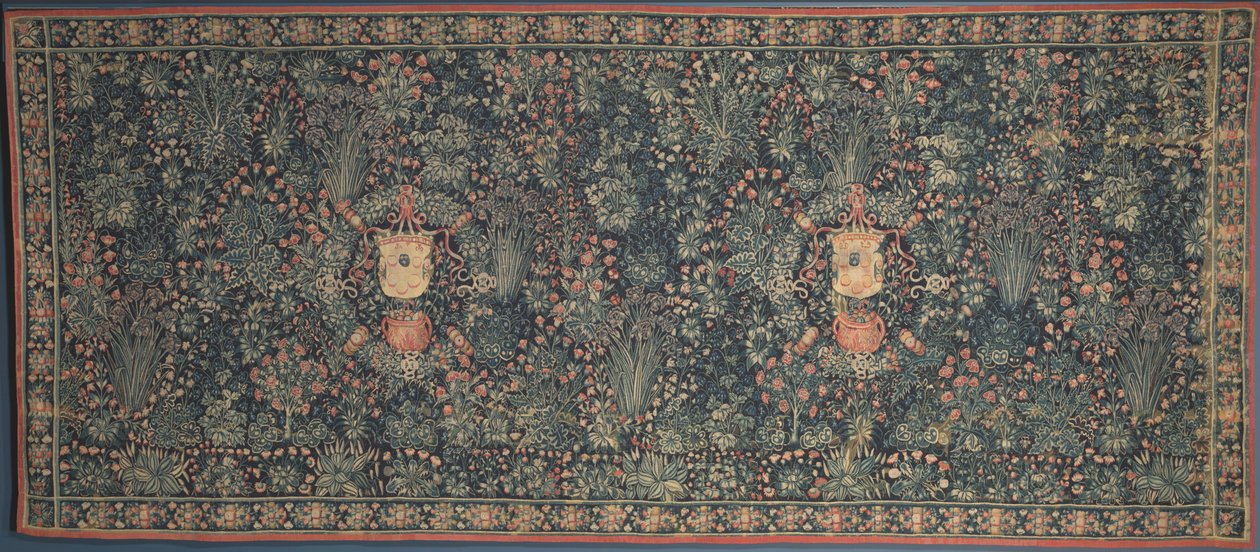 Millefleurs-tapet med Medici-våbenskjold, 1520