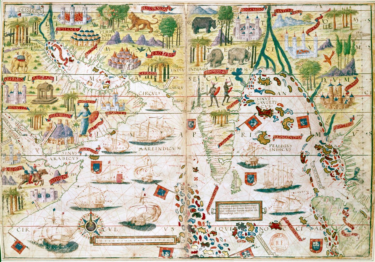 Miller Atlas, c1519 af Unbekannt