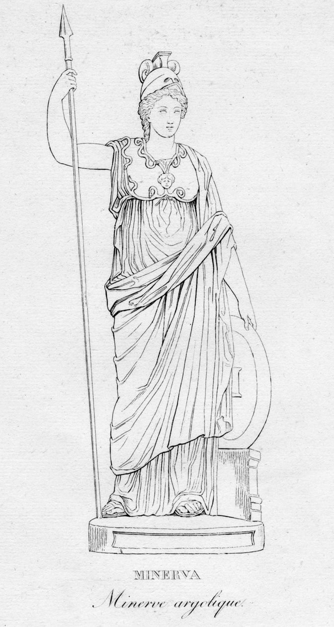 Minerva Argolic Minerva, c1850 af Unbekannt