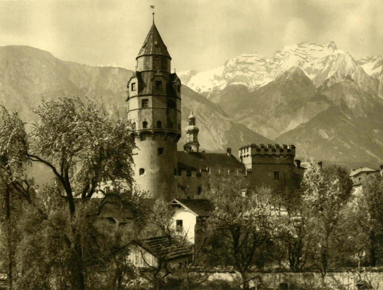 Mint Tower, Hall, Østrig, c1935. af Unbekannt