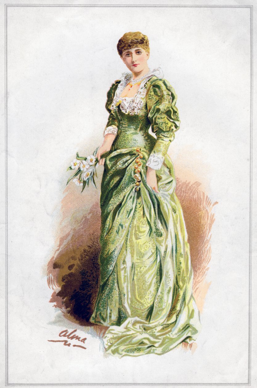 Miss Fortescue, 1883 af Unbekannt