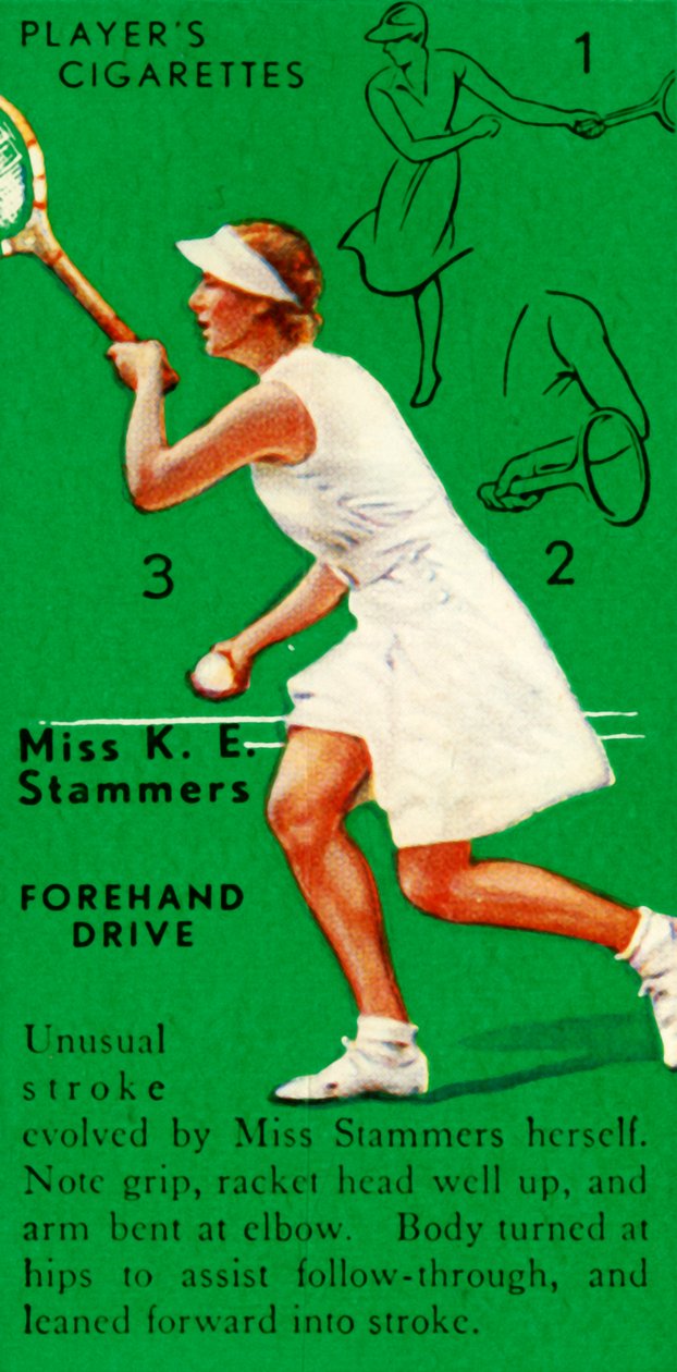 Frøken K. E. Stammers - Forehand Drive, c1935. af Unbekannt