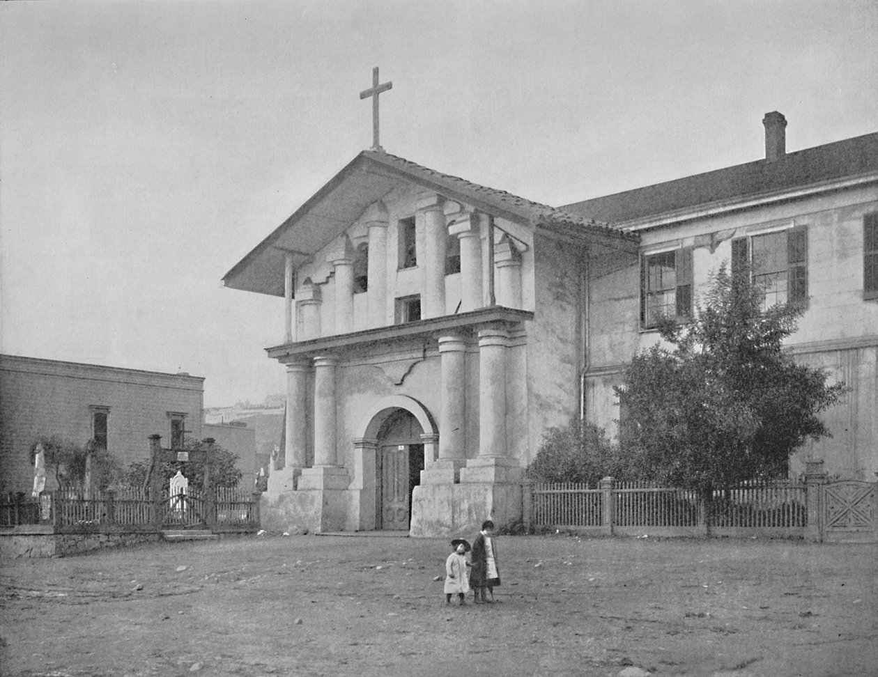 Mission Dolores, San Francisco, Californien, c1897. af Unbekannt