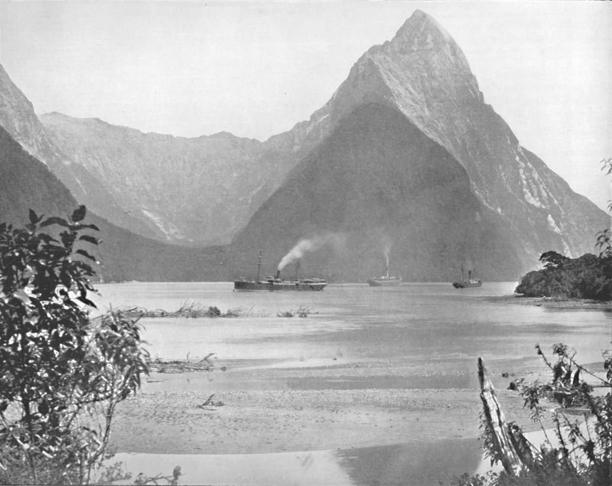 Mitre Peak, 1800-tallet af Unbekannt